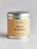 St. Eval Bay & Rosemary Scented Tin Candle