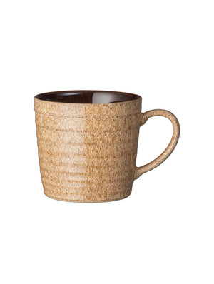 Denby Studio Craft Walnut Ridged Mug