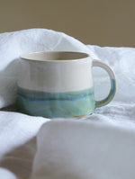 Handmade Blue Ceramic Mug