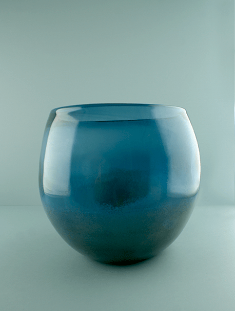 Stormy Blue Vase