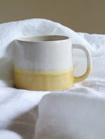 Handmade Yellow Ceramic Mug