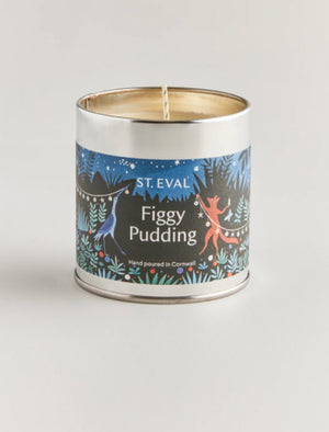 St. Eval Figgy Pudding Scented Tin Candle