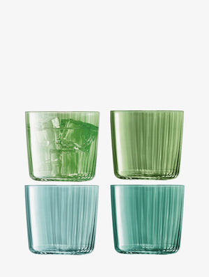 LSA International Jade Gem Tumblers - Set of Four