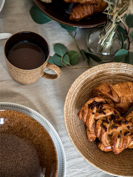 Denby Studio Craft Elm Ridged Bowl