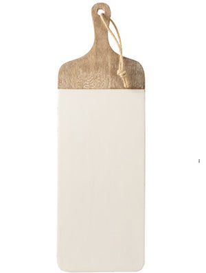 White Mango Wood Serving Board