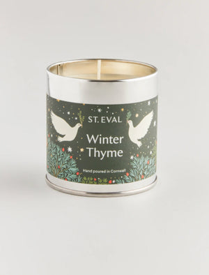 St. Eval Winter Thyme Scented Tin Candle