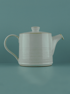 Denby Natural Canvas Textured Teapot